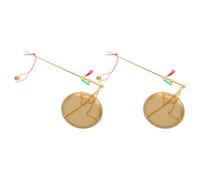 Healeved Báscula de Cobre Portátil 2 Piezas, Escala Reutilizable de 100 G para Medicinas, Hojas de Té y Frutos Secos, Accesorio Práctico para Tienda y Cocina Doméstica