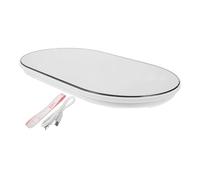Healeved Báscula Digital Portátil Diseño Sencillo y Elegante para Corporal Templado, Rápida y Precisa para Uso en y Salud