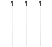 Healeved Batuta de director de orquesta de 3 piezas: Batuta de dirección musical con agarre suave para bandas, coros y sinfonías. Herramienta para profesores de música y escenarios.