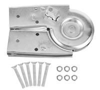 Healeved Bisagra para Escalera de Ático Plegable Conector de Unión de Aleación de Aluminio 25X50 MM Accesorio Multifuncional para Escaleras de Mano Pieza Ligera y Resistente para