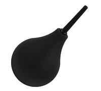 Healeved Bola de 224 Ml de Silicona para Lavar los Oídos Negra y Succión Eficaz Punta Cónica Suave que Reduce el Trauma para Adultos y Niños