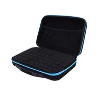 Healeved Bolsa de Almacenamiento de Aceites Esenciales 60 Rejillas 10 Ml Portátil para Organizador de Aceites Esenciales a Prueba de