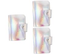 Healeved Bolsa De Almacenamiento Para Plantillas De Decoración De Uñas 3 Unidades Pegatinas Para Decoración De Uñas Kits Para Uñas De Los Pies Tiras De Pegatinas Para Uñas Organizador