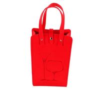 Healeved Bolsa De De Vino De Fieltro Bolsa para Transportar o Guardar Botellas De Vino Portabotellas Reutilizables Asas para Viaje o Almacenamiento