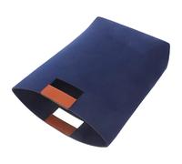 Healeved Bolsa para Biblia de Fieltro Azul Gran Capacidad, Reutilizable y Resistente al Desgaste, Estuche Portátil Adecuado para Compras y Uso Diario