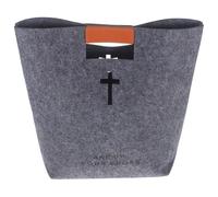 Healeved Bolsa para Biblia de Fieltro Grande 35X24X9 CM Bolso Reutilizable para Mujer Resistente Costuras Reforzadas Adecuado para Guardar Libros Cosméticos y Artículos Diarios