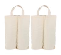 Healeved Bolsa para Botellas de Vino 2 Piezas, Bolsa de Obsequio de Lona Beige Compartimento, Tamaño 35x28 Cm, Transportador Portátil para Vino Tinto, Almacenamiento Seguro para Botellas
