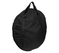 Healeved Bolsa para Instrumentos de Percusión Pequeña Resistente al Desgaste Estuche de Transporte Oxford Negro Agarre Manual Contenedor Portátil para Platillos y Accesorios de Batería