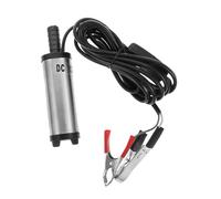 Healeved Bomba Sumergible Eléctrica para Sacar Diesel Estructura de Acero Inoxidable y Cobre, Adecuada para Trasvase de Líquidos en Talleres y Garajes