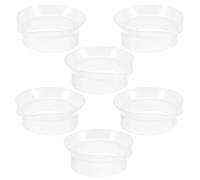 Healeved Boquilla de Plástico para Botellas de Agua Caliente 5 Lb, Vertedor a Prueba de Fugas Anillo Aislante para Termo, Tapa Vertedora para Jarra, Pack de 6 Unidades, Uso Doméstico