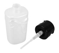 Healeved Botella De Prensa De Uñas Contenedor Dispensador Crema De Uñas Esmaltes De Uñas Laca De Uñas Botella Líquida Botella Vacía Con Tapa Abatible Presione Hacia Abajo La Botella De La