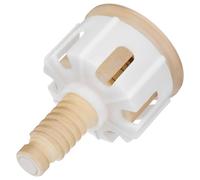 Healeved Botón de Doble Descarga para Inodoro Dorado, Pulsador de Repuesto para Tanque de Agua, Botón Pequeño Compatible Cisternas, Instalación Rápida para Baño