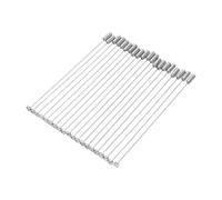 Healeved Broches de Metal con Gemas Incrustados, Imperdibles para Ropa y Manualidades, Pasadores Largos de 95 Mm, Paquete de 20 Unidades, Accesorios para Trajes, Corbatas, Sombreros