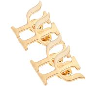 Healeved Broches para Psicólogos Símbolo de Psicología, Aleación Duradera, Set de 4 Piezas, Pin de Solapa Decorativo para Mujer, Uso en Oficina y Eventos, Diseño Compacto