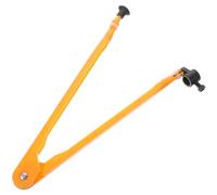 Healeved Brújula de Aprendizaje de Plástico para Pizarra Herramienta Matemática Escolar Mango Largo Compás de Dibujo Técnico Portátil para Geometría y Enseñanza