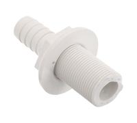 Healeved Cabezal de Filtro para Bomba de Oxígeno en Tanque Activo de Barco, Plástico Blanco Conexión Robusta para y Sistemas Marinos en Transporte Largo