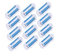 Healeved Cabezal De Para Pedicura Eléctrico, 12 Unidades, Tamaño Compacto, Extra Grueso Para Eliminar Callos y Durezas, Suministros Cuidado Pies, Uso Portátil Para Viajes