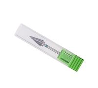 Healeved Cabezal Para Pulir Uñas De Carburo De Tungsteno Original, 1 Unidad, Tamaño Pequeño, Redondo, Herramienta Para Decoración De Uñas, Profesionales y Aficionados, Uso Manicura y Pedicura