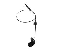 Healeved Cable de Liberación de Capó con Mango Resistente Cuerda para Apertura de Pestillo Delantero Duradero y Fácil de Instalar para Reparación de Motor Compatible con Automóviles