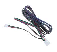 Healeved Cable de Motor Paso a Paso para Impresora 3D Modelo 24 Conector Xh254 4 Pines Macho a Hembra Extensión 2 Metros Compatible Motores Bipolares Cable Conductor Duradero