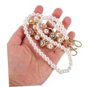 Healeved Cadena de Pantalón con Perlas Falsas y con Accesorio de Cintura Colorido para Hombres y Mujeres Cinturón de Cintura Rhinestone para Hiphop y Festivales de