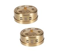 Healeved Caja De 2 Piezas 6 Champú Contra La Caspa Rodillo Facial Moxa Kit De Ventosas Para De Masaje Bomba Ventosas Para La Cara Tazas Faciales Golden