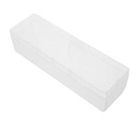 Healeved Caja de Almacenamiento para Gafas de Buceo. Snorkel Accesorios PP Transparent