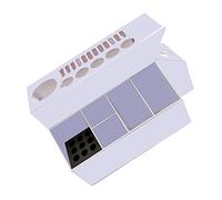 Healeved Caja de Enchufes de Tijera Organizador de Baño para Estación de Peluquería Soporte para Secador de Pelo y Cepillo de Pelo Organizador de Productos Cabello