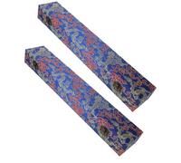 Healeved Caja de Madera para Abanicos Plegables de 23 CM Estuche Portátil Cierre de Hebilla para 2 Piezas Forro Acolchado Organizador de Abanicos de Papel y Seda Adecuado para Obsequio