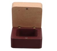 Healeved Caja De Madera Para Guardar Dientes De Leche Mano Cuadrada Primer Pérdida De Dientes Organizador De Recuerdos Vintage Para Colección De Memorias De Recién Nacido