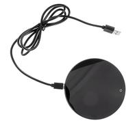 Healeved Calentador de Tazas USB Eléctrico Tipo C 15W 3 Niveles Táctiles Calentador de Leche Compacto para Escritorio y Hogar Mantén Bebidas Calientes de Forma Uniforme y Rápida