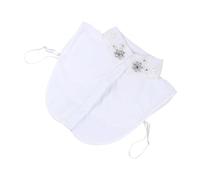 Healeved Camisa Blanca Cuello Falso Accesorios De Ropa Sencillos Para Mujer Cuello De Blusa De Moda Para Vestir Eventos Formales