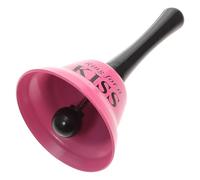 Healeved Campana Metálica de Mano Creativa Letra Campana de Servicio Portátil para Fiestas y Despedidas de Soltero para Bar y Cafetería Accesorio para Animar Ambiente Nocturno