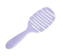 Healeved Cepillo Antiestático para Desenredar Cabello Húmedo y Seco Diseño Curvado Ventilado Accesorio de Viaje Ligero y Portátil Color para y de