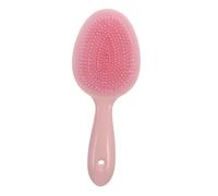 Healeved Cepillo Masajeador De Cuero Cabelludo Para Ducha Pequeño Rosa Exfoliante Capilar Para Adultos Uso El Baño Manual