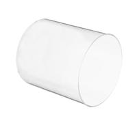 Healeved Chimenea Transparente para Lámpara de Aceite Grande 11X11X118 CM Pantalla de Vidrio para Lámpara de Queroseno Exterior Resistente al Viento