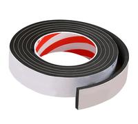 Healeved Cinta Aislante de Espuma Autoadhesiva 20 MM X 2 M X 5 MM Cinta Gruesa a Prueba de Golpes E Insonorizante para Puertas y Ventanas Burlete Sellador para Hogar y Oficina