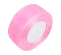 Healeved Cinta de Organza Transparente de Manualidades Envoltura de Decoración de Bodas y Ramos Cinta Chiffon Duradera para Diy