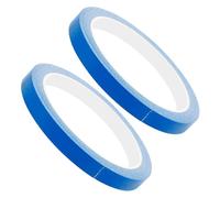 Healeved Cinta Protectora para Cantos de Raquetas de Tenis de Mesa y Pickleball 2 Rollos de 10 M X 1 CM Banda Adhesiva Azul para Protección Resistente contra Impactos y Desgaste Juegos y
