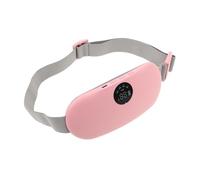Healeved Cinturón Masajeador de Cintura Térmico Portátil 1 Unidad con Calentamiento Rápido y Ajuste de Temperatura para Alivio Menstrual y Calambres Abdominales para Mujeres en Ciclo Menstrual
