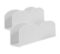 Healeved Clips Estabilizadores para Corralito de Ñiño 2 Piezas Soporte Base Antideslizante Blanco Fijador Seguro para Parques Infantiles y Puertas de Seguridad Accesorios para Delimitar