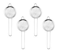 Healeved Colador de Alimentos de Cocina 4 Piezas Acero Inoxidable Malla Fina 85 CM para Filtrar Aceite y Agua Caliente Uso en Hogar Restaurante Bar