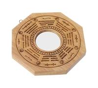 Healeved Colgante de Madera Feng Shui para Exorcismo y Protección, Decoración de Pared Hogar Que Ahuyenta Espíritus Malignos y Atrae Buena Suerte