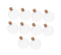 Healeved Colgantes de Perfume DIY para Coche de Vidrio, 10 Piezas, Decoración Interior con Fragancia Natural y Purificación del Aire para Espejo Retrovisor