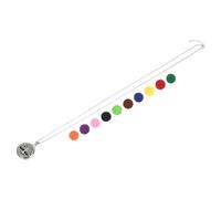 Healeved Collar Aromaterapia con Colgante Árbol Acero Inoxidable Difusor de Aceites Esenciales con Almohadillas Recargables Joyería para Mujer y Hombre Relajación y Bienestar