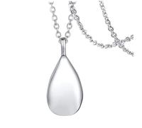 Healeved Collar De Aromaterapia Urna Para Colgante De Perfume Inoxidable Joyería Femenina Elegante y Moderna Para