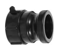 Healeved Conector Camlock de 2 Pulgadas para Contenedores Ibc Accesorio Rápido de Leva de Plástico ABS Anillo de Sellado Anti-Fugas Compatible Mangueras y Uso Industrial