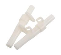 Healeved Conectores para Postes de Tienda de Campaña 6 Mm, Juntas Plásticas de Acoplamiento para Varillas de 5 Mm, 2 Piezas, Accesorios de Reemplazo para Camping y Reparación al