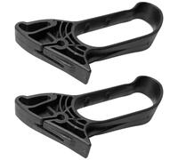 Healeved Conjunto de palanca de freno de 2 piezas para silla de ruedas - Freno de mano de repuesto para reparación de dispositivos de movilidad, scooters de movilidad - Manija de palanca extensora