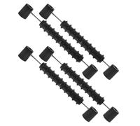 Healeved Contadores de Puntuación para Futbolín de Mesa, 4 Piezas de Plástico Negro, Marcador de Cuentas Portátil Resistente para Juegos de Sala y Ocio, Accesorio para Futbolín